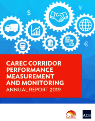 CAREC Corridor Performance Measurement and Monitoring Annual Report 2019 cover