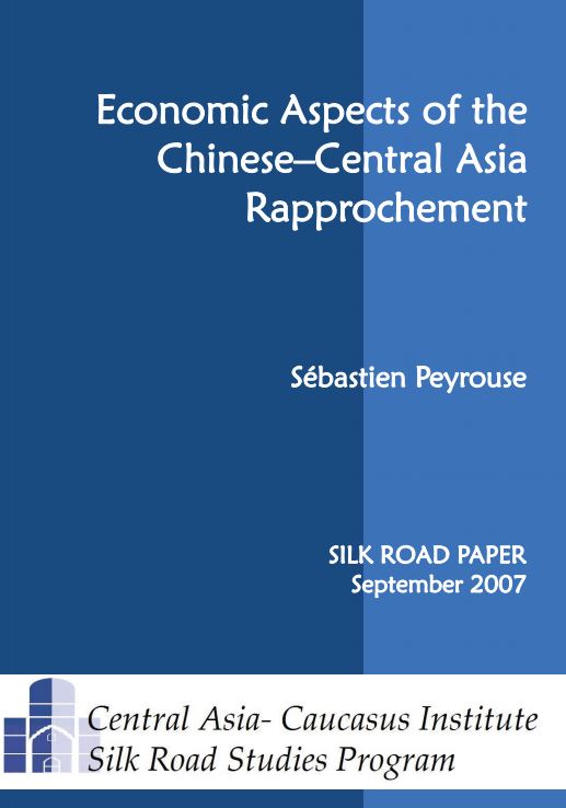 The Economic Aspects of the Chinese–Central Asia Rapprochement