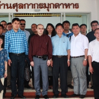 Study Tour of the CAREC National Focal Points to the Second Mekong International Bridge Project