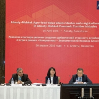 Almaty–Bishkek Agro-food Value Chains Cluster and e-Agriculture Developments in Almaty–Bishkek Economic Corridor Initiative Meeting (Kazakhstan)