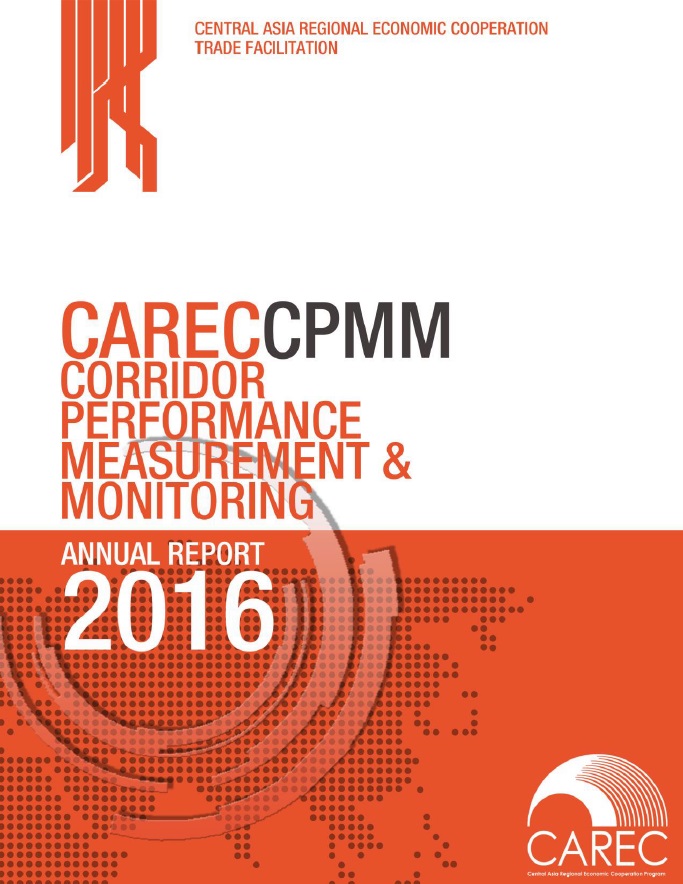 CAREC Corridor Performance Measurement and Monitoring Annual Report 2016