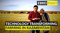 Technology transforming dairy farming in Kazakhstan