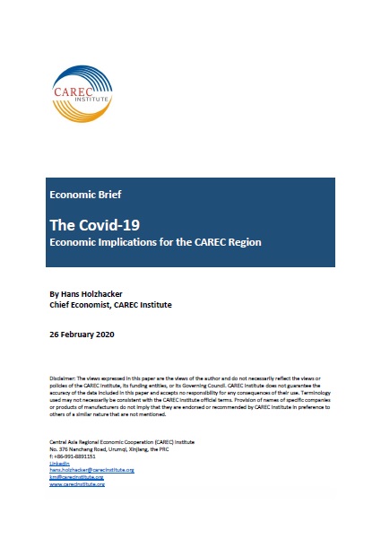 The Covid-19: Economic Implications for the CAREC Region