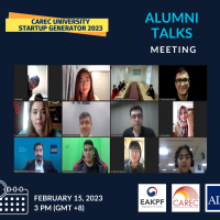 CAREC University Startup Generator 2023: Alumni Talks – Speaker Series