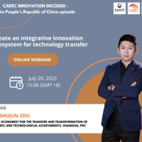 CAREC Innovation Decoded – Create an Integrative Innovation Ecosystem to Promote Technology Transfer