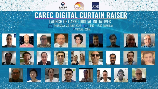 CAREC Digital Curtain Raiser: Startup Map and Innovation Network Launch