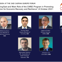 CAREC Session held at the 2nd Caspian Europe Forum