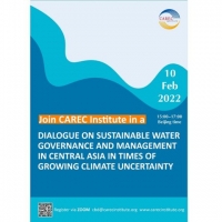 Dialogue on Sustainable Water Governance and Management in Central Asia in Times of Growing Climate Uncertainty