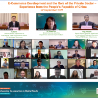 E-commerce Development and the Role of the Private Sector – Experience from the People’s Republic of China