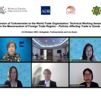 Accession of Turkmenistan to the World Trade Organization: Technical Working Sessions on the Memorandum of Foreign Trade Regime