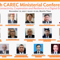 20th CAREC Ministerial Conference Marks New Health, Digital Approaches to Regional Integration