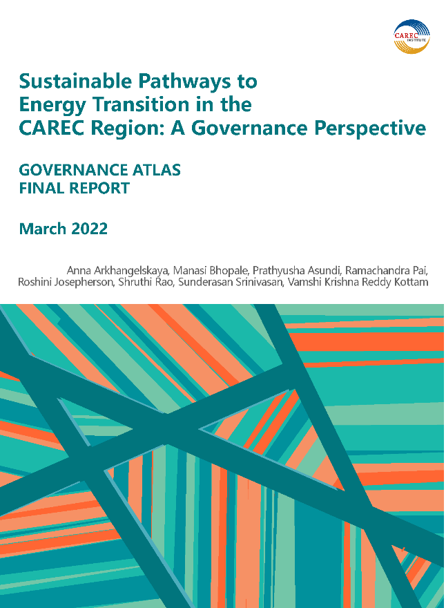 Sustainable Pathways to Energy Transition in the CAREC Region – A Governance Perspective
