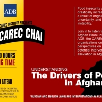 CAREC Chai 3: “Understanding the Drivers of Poverty in Afghanistan”