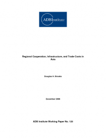 Regional Cooperation, Infrastructure, and Trade Costs in Asia