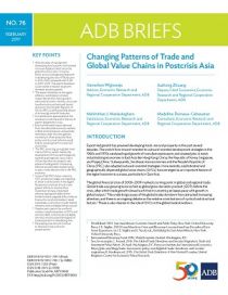 Changing Patterns of Trade and Global Value Chains in Postcrisis Asia