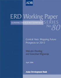 Central Asia: Mapping Future Prospects to 2015